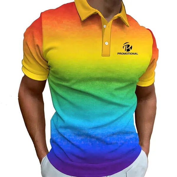 LGBT Rainbow Polo Shirts