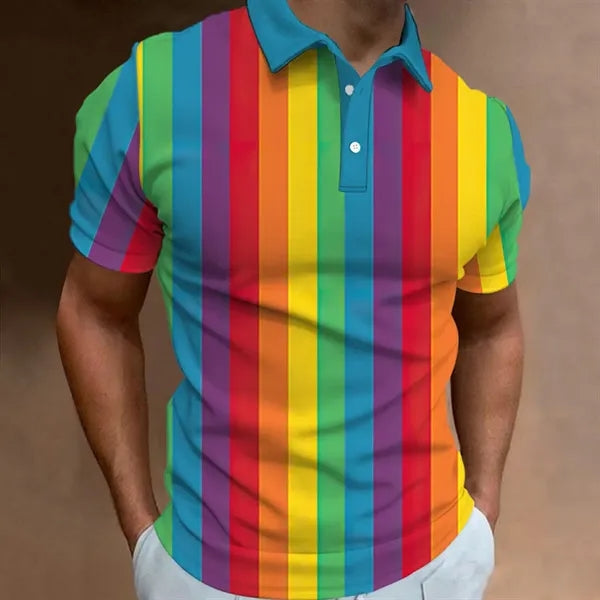 LGBT Rainbow Polo Shirts