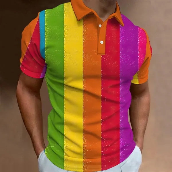 LGBT Rainbow Polo Shirts