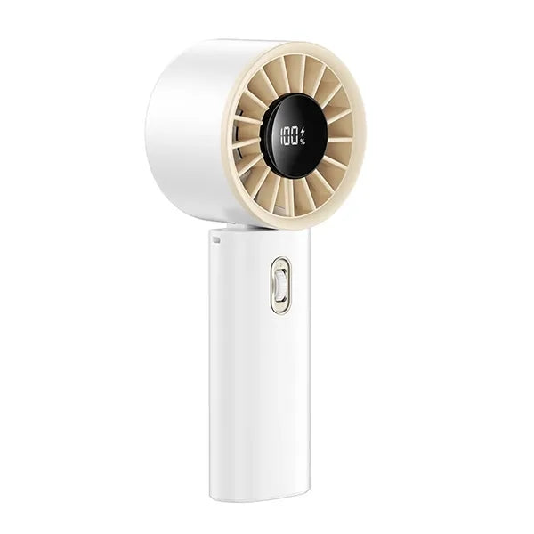100 Speeds LED Display Handheld Fan