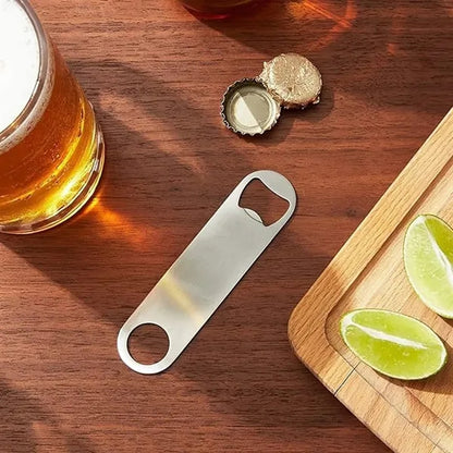 Flat Bottle Opener for Bartender