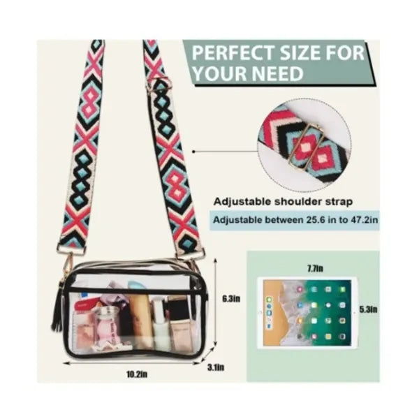 Clear Purse Women Bag Stadium Approved