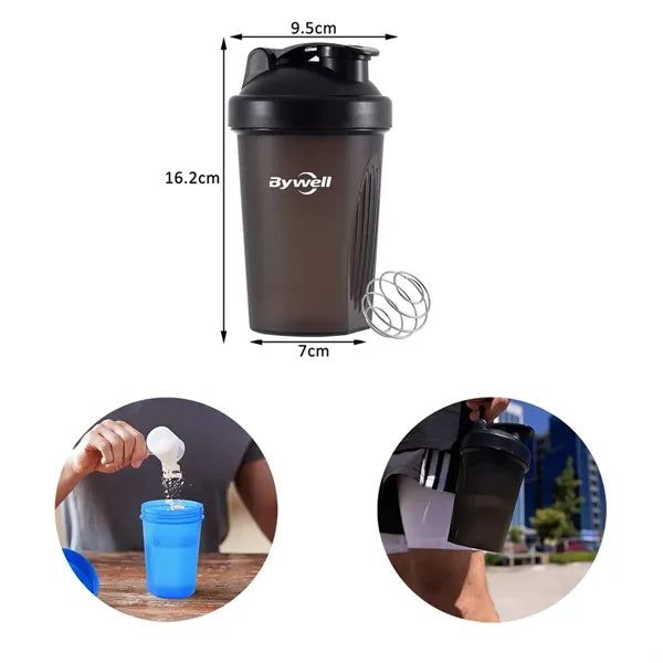 14oz Shaker Bottle Mixer Blender Cup