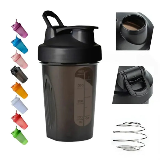 14oz Shaker Bottle Mixer Blender Cup