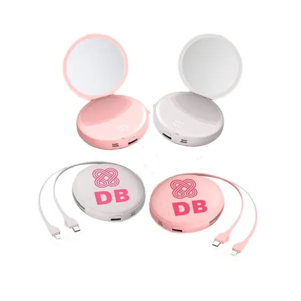 Mini Mirror Case Power Bank