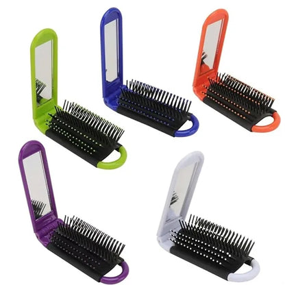 Mini Travel Folding Hairbrush