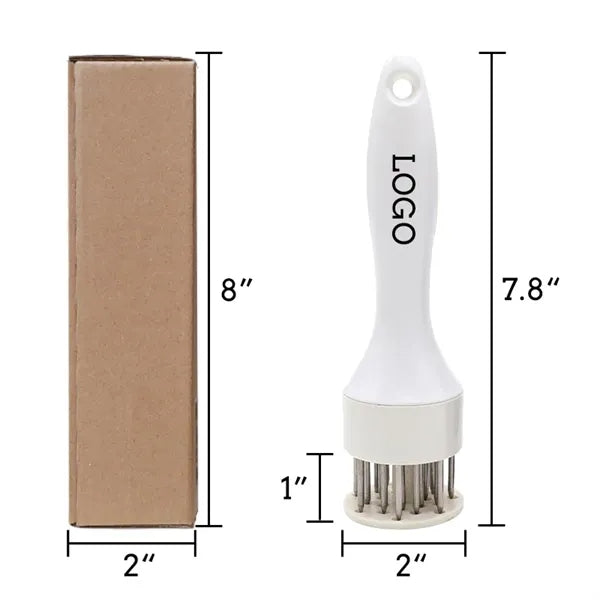 Hand-Held Meat Tenderizer With 16 Stainless Steel Needles