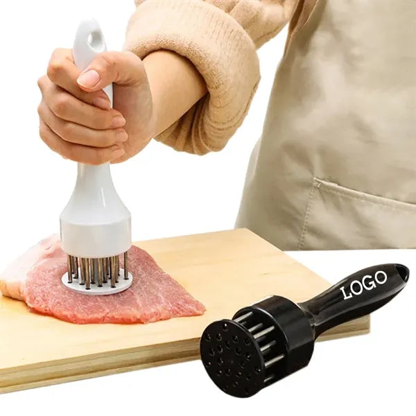 Hand-Held Meat Tenderizer With 16 Stainless Steel Needles