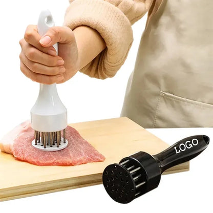 Hand-Held Meat Tenderizer With 16 Stainless Steel Needles