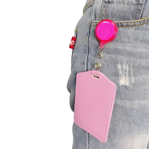 Transparent Retractable Round Badge Reel