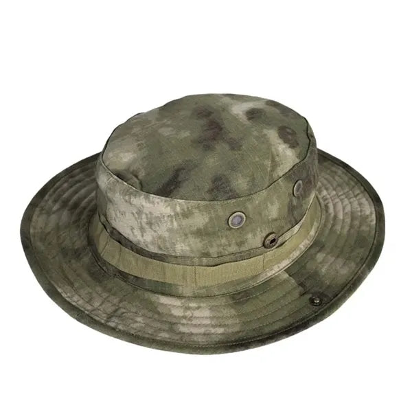 Camo Outdoor Fishing Sun Hat with Adjustable Strap
