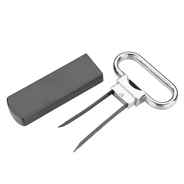 Two-prong Cork Puller Wine Opener