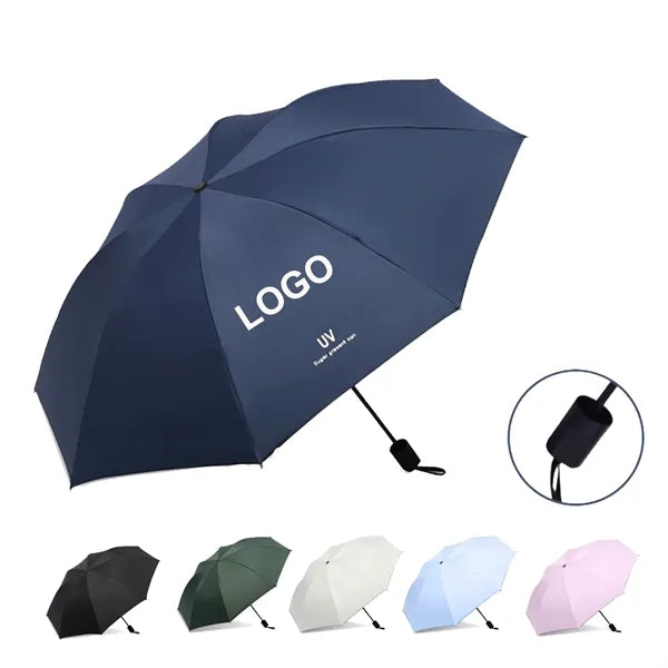 42" ARC Compact UV Protection Manual Reverse Sun Umbrella