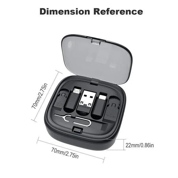 3 in1 Retractable Charging Cable Kit