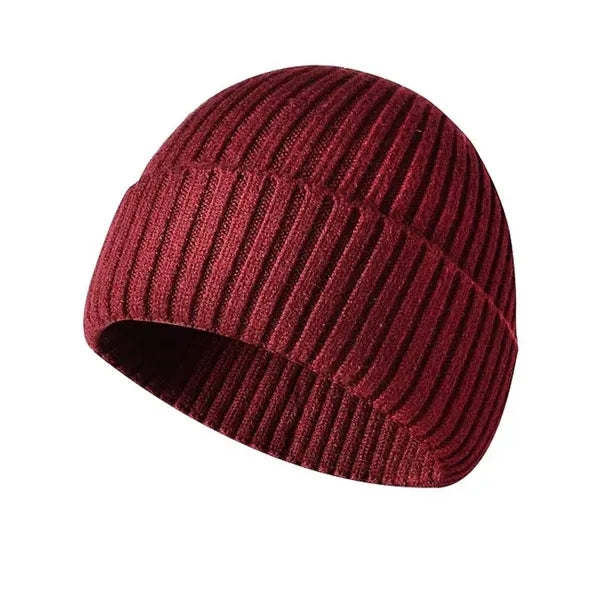 Winter Acrylic Knit Beanie Hat