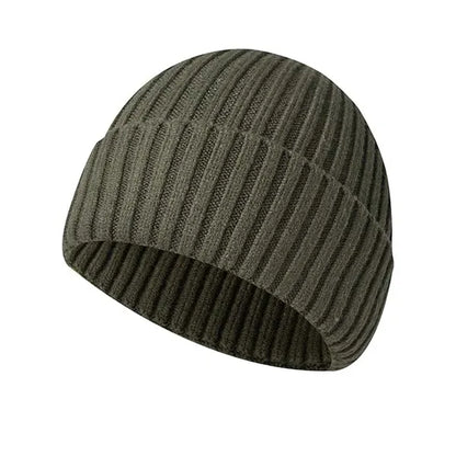 Winter Acrylic Knit Beanie Hat
