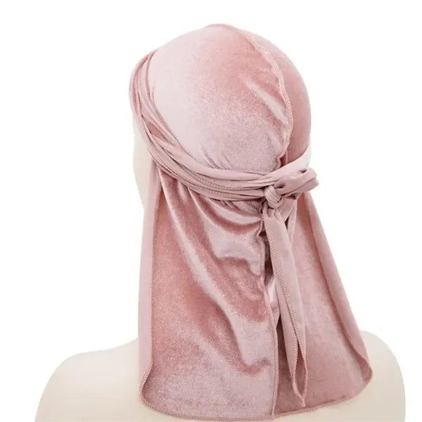 Velvet Long Durags Tail Pirate Hat
