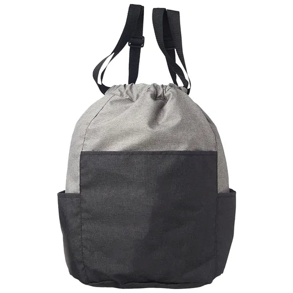 Two Side Pockets Drawstring Backpacks