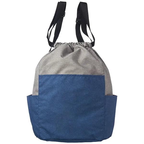 Two Side Pockets Drawstring Backpacks