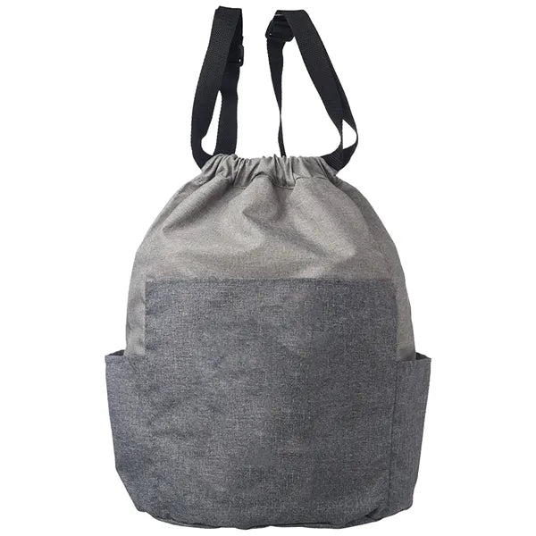 Two Side Pockets Drawstring Backpacks