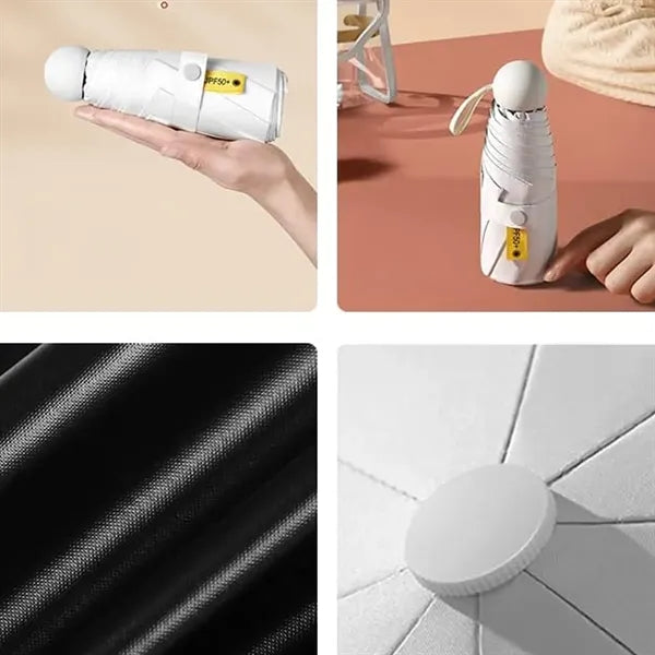 Mini Windproof Sun & Rain Umbrella