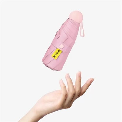 Mini Windproof Sun & Rain Umbrella