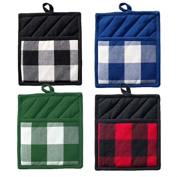 Heat Resistant Cotton Pocket Pot Holders