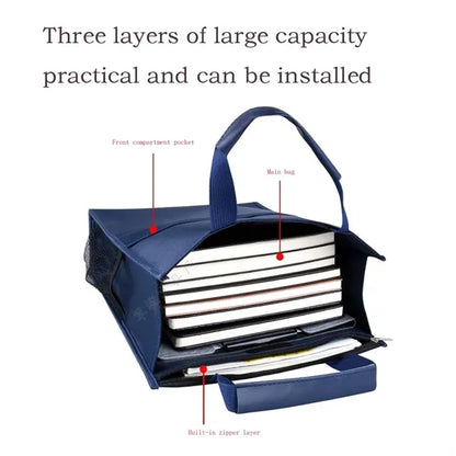 Oxford Waterproof Documents Tote Bag