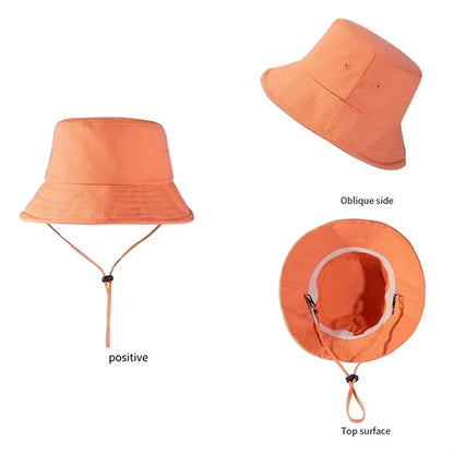 Customizable Solid Color Unisex Bucket Hat