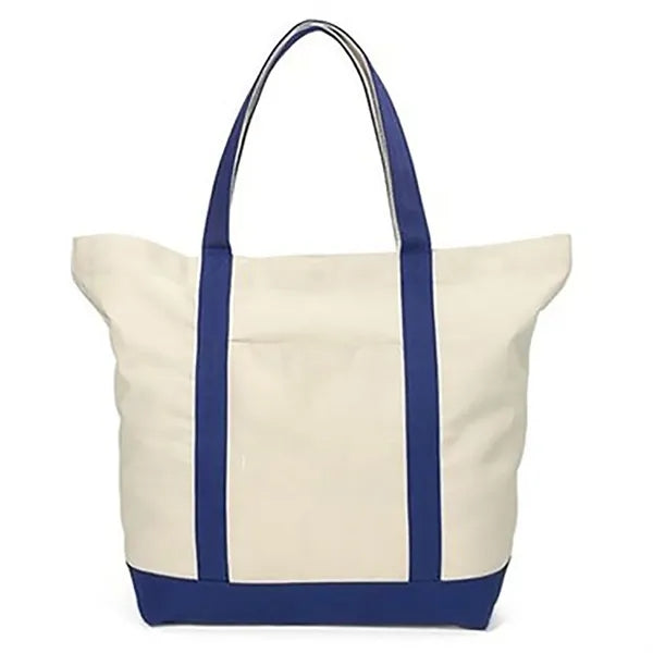 16 Oz Canvas Boat Tote Bag 13 7/9 x 15 3/4 x 3 8/9