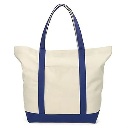 16 Oz Canvas Boat Tote Bag 13 7/9 x 15 3/4 x 3 8/9