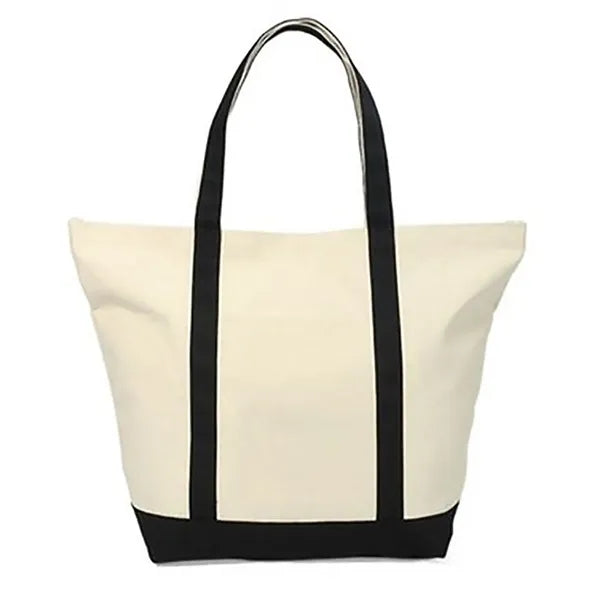 16 Oz Canvas Boat Tote Bag 13 7/9 x 15 3/4 x 3 8/9