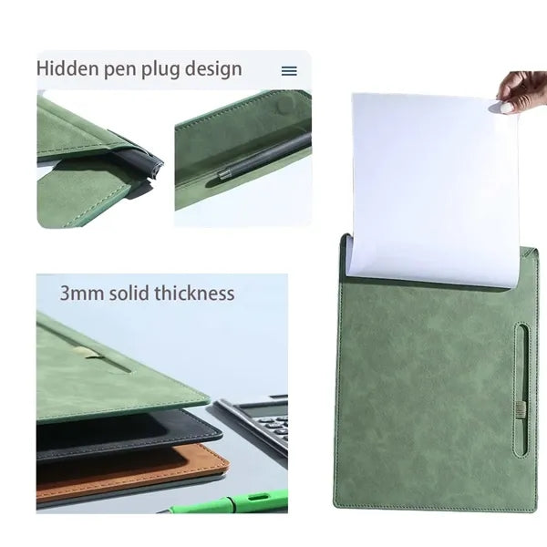 PU Leather Folder Clipboard