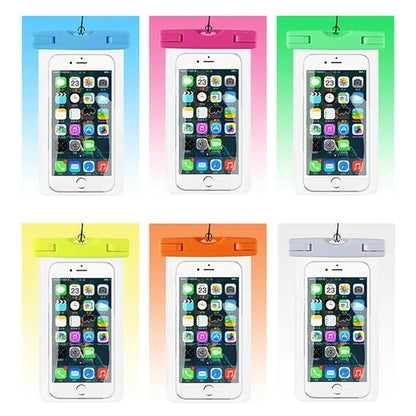 Waterproof Bags Cases W/ Strap Submersible Cellphones Cover