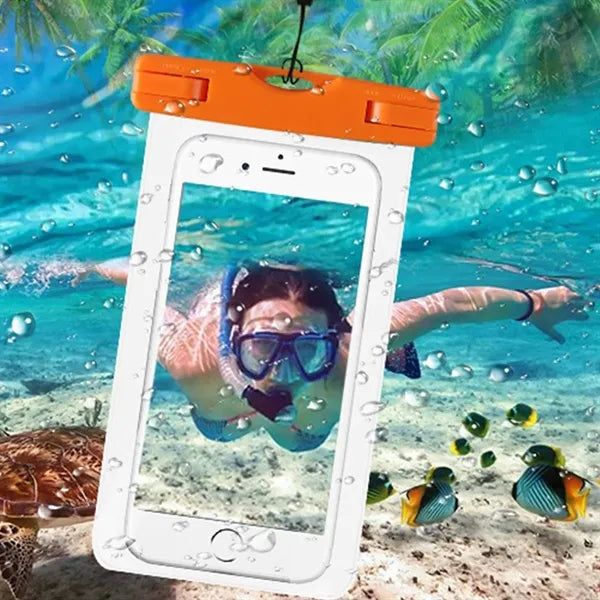 Waterproof Bags Cases W/ Strap Submersible Cellphones Cover