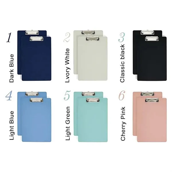 Assorted Color Office Clipboard