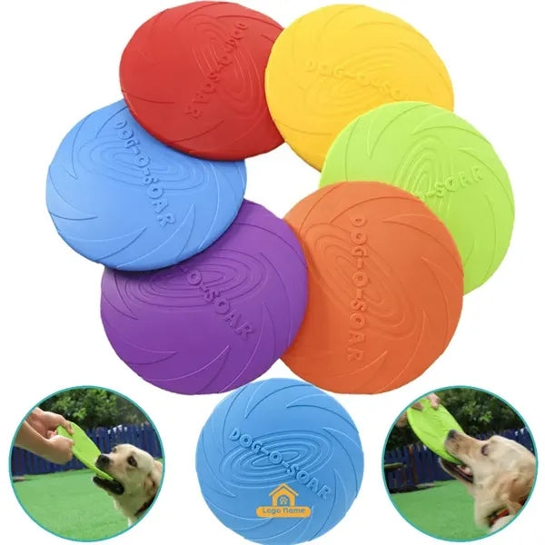 7 Inch SOFT Flying Saucer Disc Durable Dog Toys