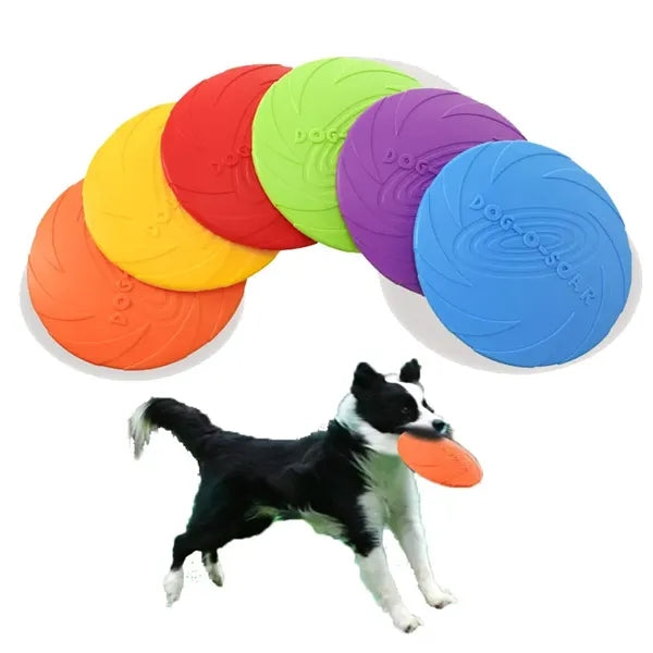 7 Inch SOFT Flying Saucer Disc Durable Dog Toys