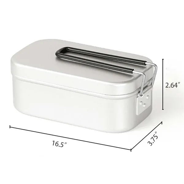 Outdoor Insulated Lunch Box With Handles