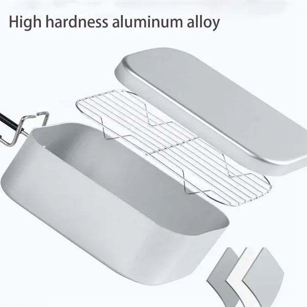 Outdoor Insulated Lunch Box With Handles
