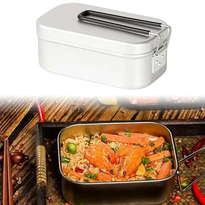 Outdoor Insulated Lunch Box With Handles