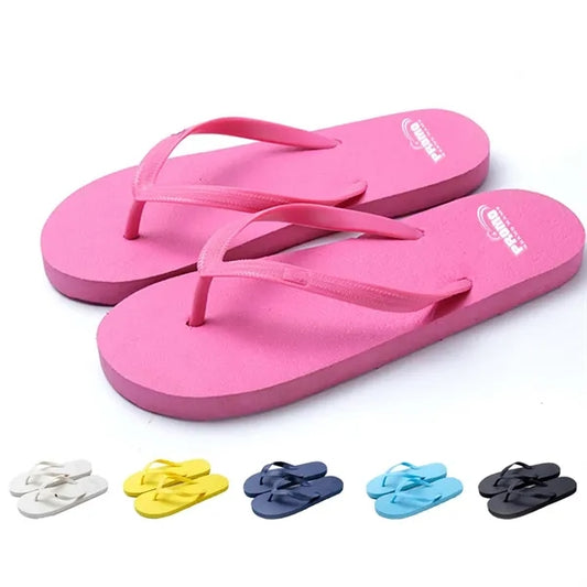 Summer Women's Solid Flip Flop Sandals