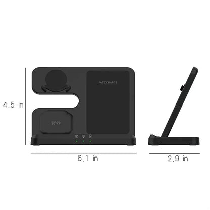 Wireless Charger Station 3 In 1 Fast Charging Stand