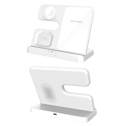 Wireless Charger Station 3 In 1 Fast Charging Stand