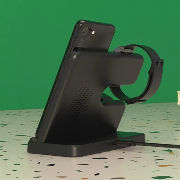 Wireless Charger Station 3 In 1 Fast Charging Stand