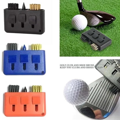 Custom 3-in-1 Golf Slot Cleaning Brush
