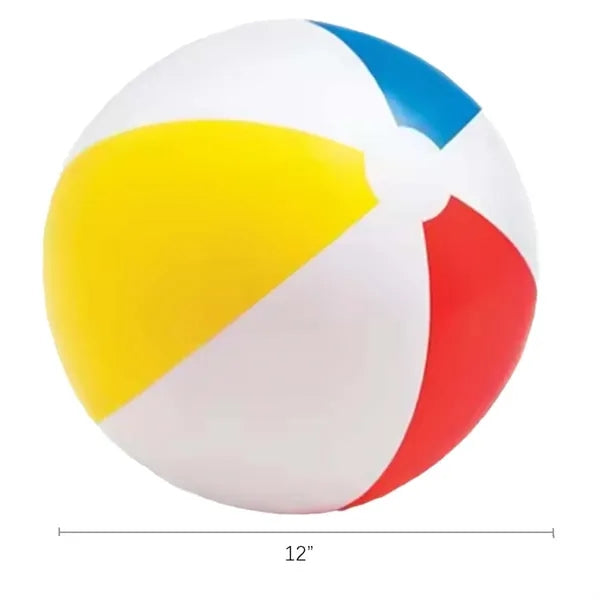 Summer Outdoor Rainbow Color PVC Sports Pool Beach Ball