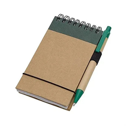 Recycled Spiral Jotter with Pen