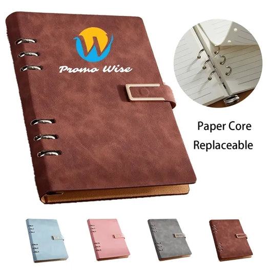 A5 PU Loose Leaf Notebook