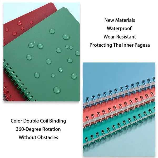 A5 Loose-Leaf Spiral Notebook